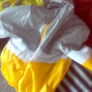 YELLOW & GRAY - HOODIE